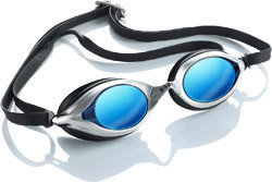 Zwembril op sterkte Sable set zwart MPB10O UVA/ UVB optische glazen op sterkte 
