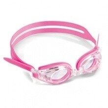 Optische kinder zwembril set roze met Plus-glazen compleet