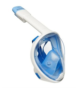 Snorkelmasker Atlantis Fullface White/Blue L/ XL