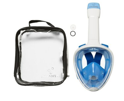 Snorkelmasker Atlantis Fullface White/Blue L/ XL