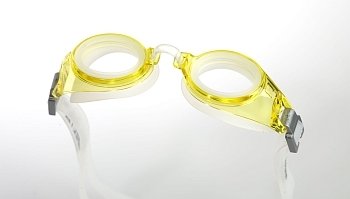 Kinder zwembril op sterkte geel